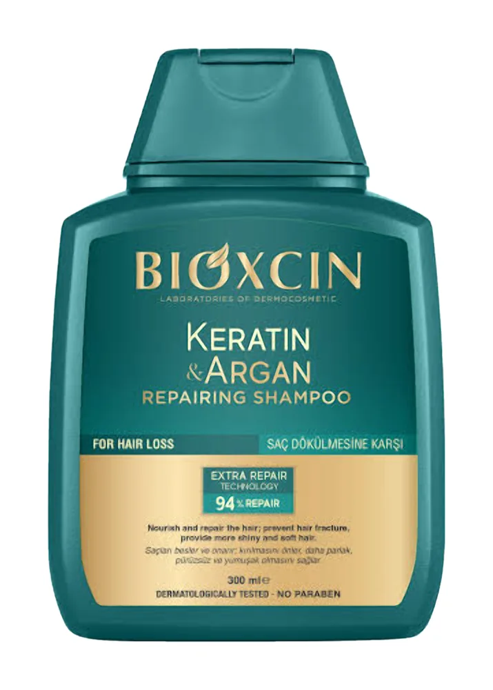 Keratin & Argan Repairing Shampoo